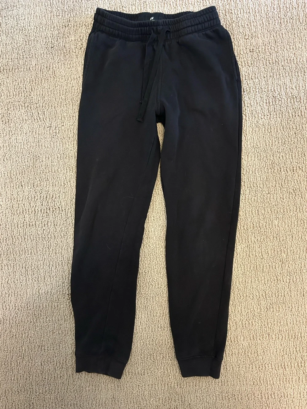 H&M Regular Fit Sweatpants – Black S - Picture 1 of 5